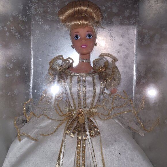 Disney Barbie Doll KB Toys Winter Dreams Cinderella Special Edition 1997-NIB VTG - Picture 2 of 6